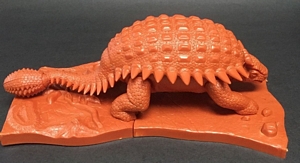 armored dinosaur model
