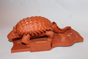 armored dinosaur model