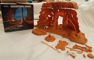 Prehistoric scenes cave