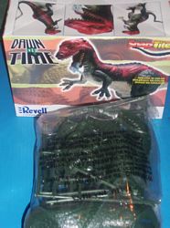Revell 2007 allosaurus dinosaur model box