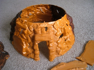 Prehistoric scenes cave