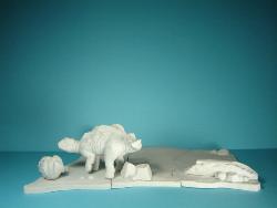 Aurora stegosaurus resin base