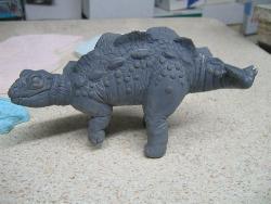 Aurora stegosaurus resin base