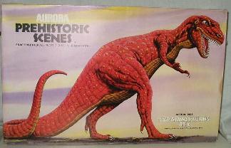 Aurora 1974 tyrannosaurus box