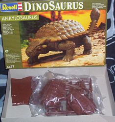 Revell-Germany Armored dinosaur model box