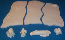 Aurora stegosaurus model