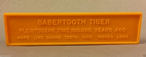 sabertooth tiger