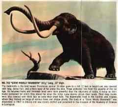 woolly mammoth aurora model kit
