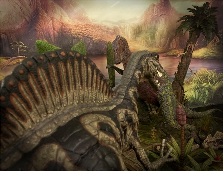 Keywords: add on;trachodon;spinosaurus