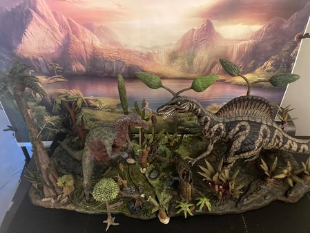Keywords: add on;trachodon;spinosaurus