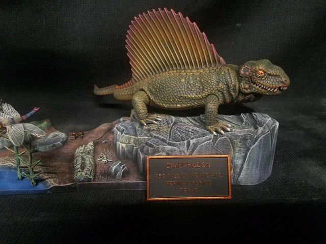 Keywords: dimetrodon;sailback reptile