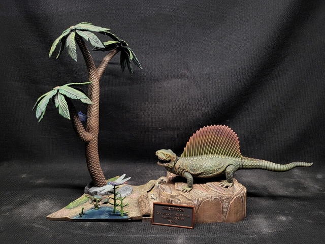 Keywords: dimetrodon;sailback reptile