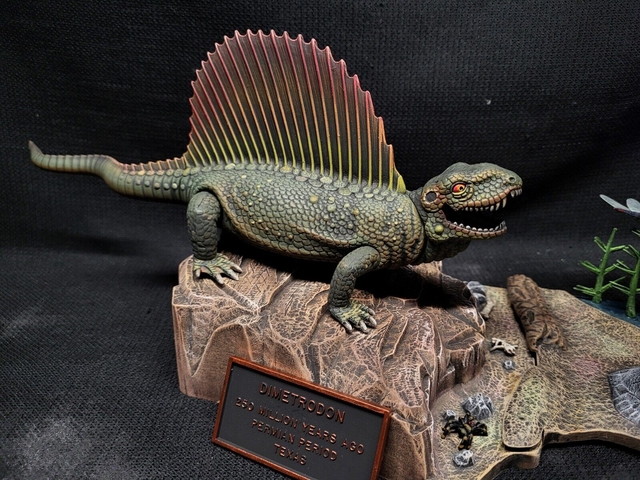 Keywords: dimetrodon;sailback reptile