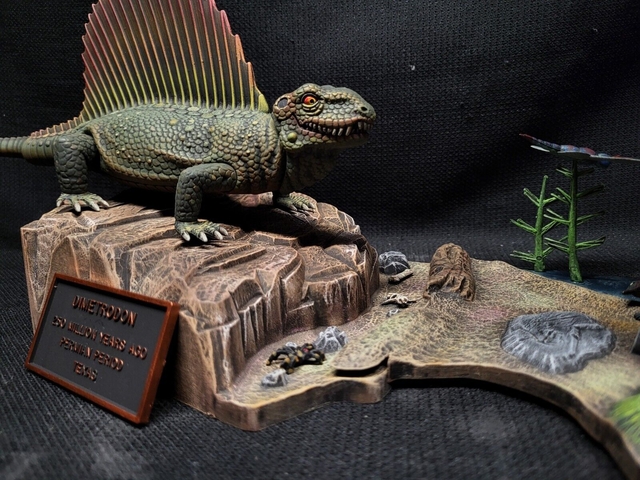 Keywords: dimetrodon;sailback reptile